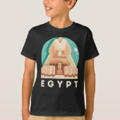 Ägypten Pharaoh Sphinx Shirt (Vorderseite)