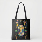 Ägypten Pharaoh Tutankhamun King Tut Horus Eye Ank Tasche (Vorderseite)