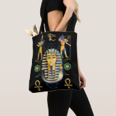 Ägypten Pharaoh Tutankhamun King Tut Horus Eye Ank Tasche (Von Nahem)