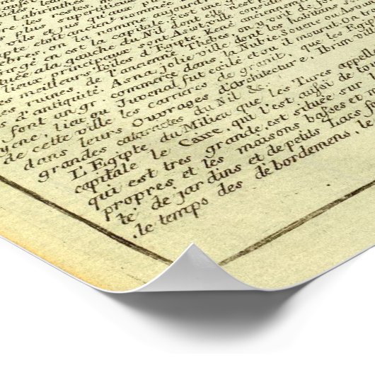 Ägypten, Poster (Ecke)