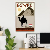 Ägypten Poster (Heimbüro)