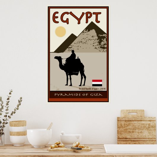 Ägypten Poster (Küche)