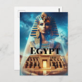 Ägypten Postkarte (Vorne/Hinten)