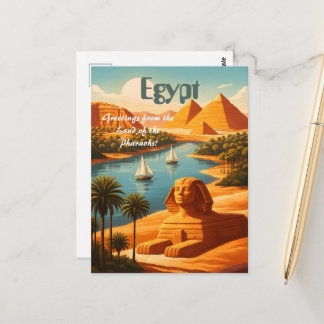Ägypten Postkarte