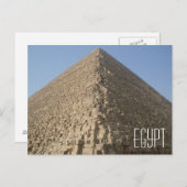 Ägypten Pyramide Postkarte (Vorne/Hinten)