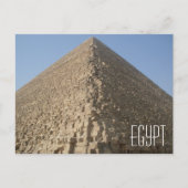 Ägypten Pyramide Postkarte (Vorderseite)
