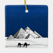 Ägypten - Pyramide Schwarzweiß