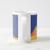Ägypten Pyramiden Jumbo-Tasse (Rückseite)