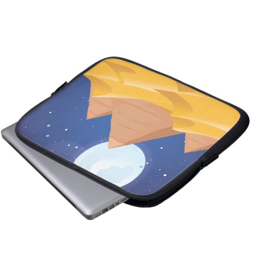 Ägypten Pyramiden Laptopschutzhülle (Vorne Knopf)