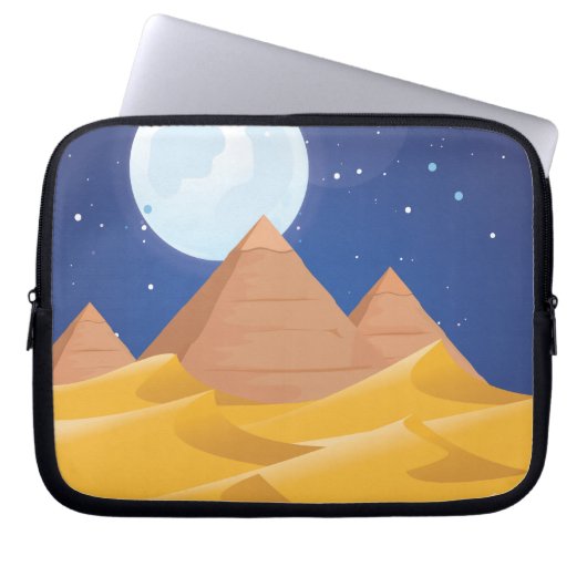 Ägypten Pyramiden Laptopschutzhülle (Vorderseite)