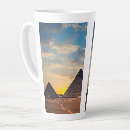 Ägypten Pyramiden Milchtasse (Linke Ecke)