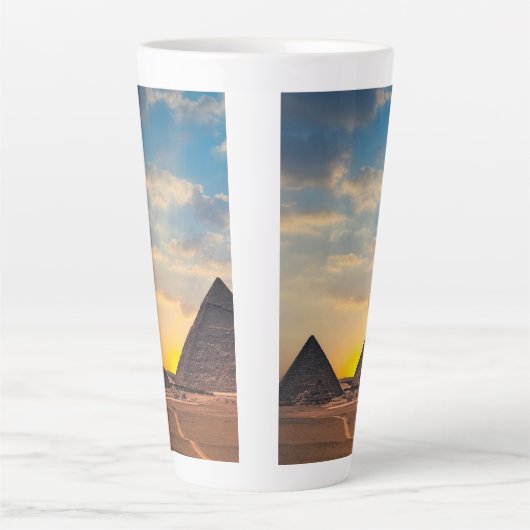 Ägypten Pyramiden Milchtasse (Vorderseite)