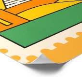 Ägypten Pyramiden Poster (Ecke)