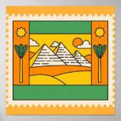 Ägypten Pyramiden Poster (Vorne)