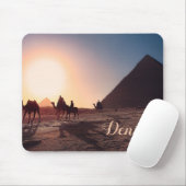 Ägypten Pyramiden Reise Postkarte   Mousepad (Mit Mouse)