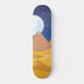Ägypten Pyramiden Skateboard (Vorderseite)