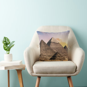 Ägypten Pyramiden Sphinx Khufu Foto Souvenir Wüste Kissen