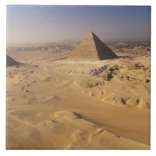 Ägypten, Pyramiden von Giza, Khafre, Khufu, Menkau Fliese