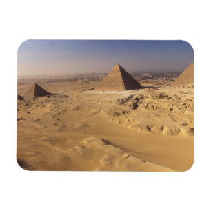 Ägypten, Pyramiden von Giza, Khafre, Khufu, Menkau Magnet