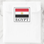 Ägypten Quadratischer Aufkleber (Tasche)