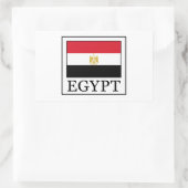 Ägypten Rechteckiger Aufkleber (Tasche)