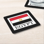 Ägypten Rechteckiger Pappuntersetzer (angewinkelt)