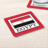 Ägypten Rechteckiger Pappuntersetzer (angewinkelt)