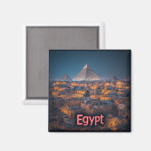 Ägypten Reise Kulturerbe Geschenk 🗺️ Magnet (Vorderseite/Rückseite)