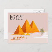 Ägypten Reisepostkarte Postkarte (Vorne/Hinten)