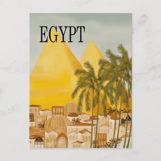 Ägypten Reisepostkarte Postkarte (Vorderseite)