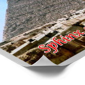 Ägypten - Rotes Meer - Die Große Sphinx - Poster (Ecke)