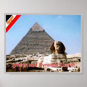 Ägypten - Rotes Meer - Die Große Sphinx - Poster