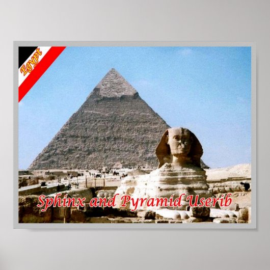 Ägypten - Rotes Meer - Die Große Sphinx - Poster (Vorne)