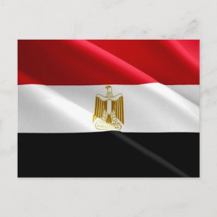 Ägypten - Rotes Meer - Flag Wave - Postkarte