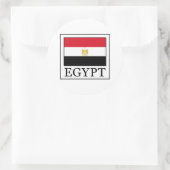 Ägypten Runder Aufkleber (Tasche)