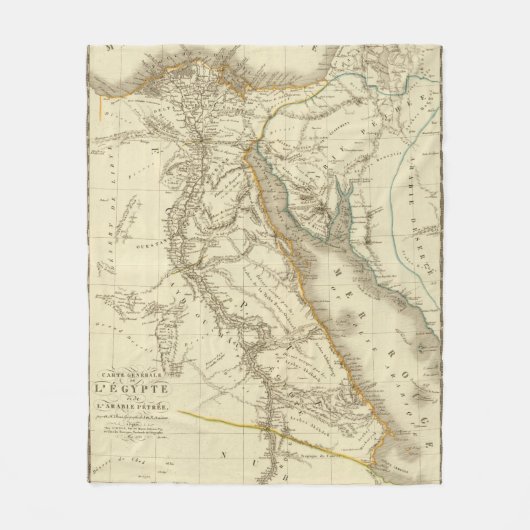 Ägypten, Saudi Petree Fleecedecke (Vorderseite)