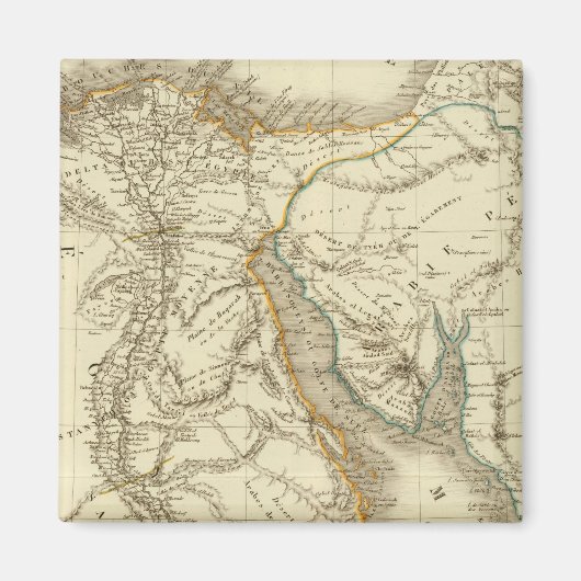 Ägypten, Saudi Petree Magnet (Vorne)
