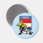 Ägypten Scuba Diving Panda Magnet (Vorderseite/Rückseite)