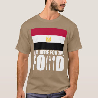 Ägypten Souvenir Essen Reise Mädchen T-Shirt