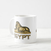 Ägypten-Sphinx Kaffeetasse (Vorderseite Links)