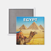Ägypten Sphinx Pyramiden von Gizeh Camel Magnet (Vorderseite/Rückseite)