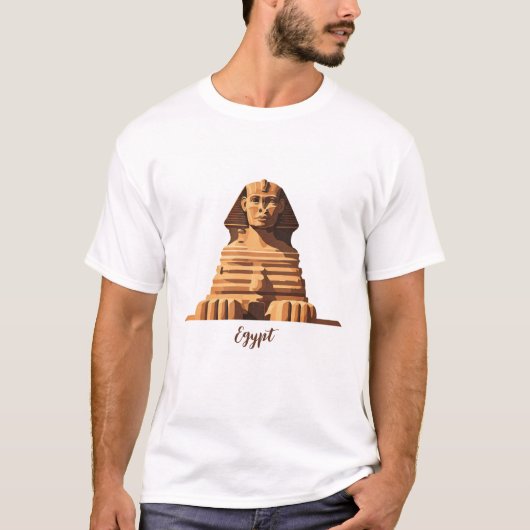 Ägypten Sphinx T-Shirt (Vorderseite)