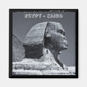 Ägypten, Sphinx und Pyramiden (Kühlschrankmagnet Magnet
