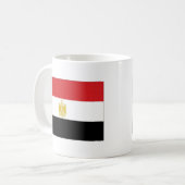 Ägypten-Staatsflagge Kaffeetasse (Vorderseite Links)