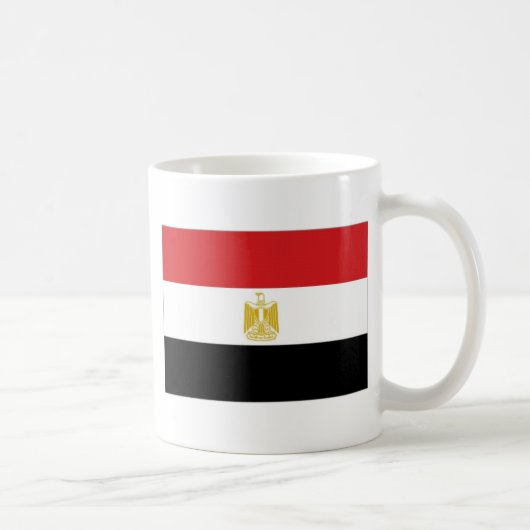 Ägypten-Staatsflagge Kaffeetasse (Rechts)