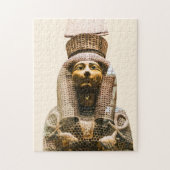 Ägypten Statue Puzzle (Vertikal)
