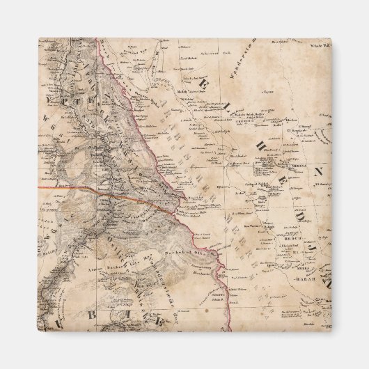 Ägypten, Sudan, Afrika 2 Magnet (Vorne)