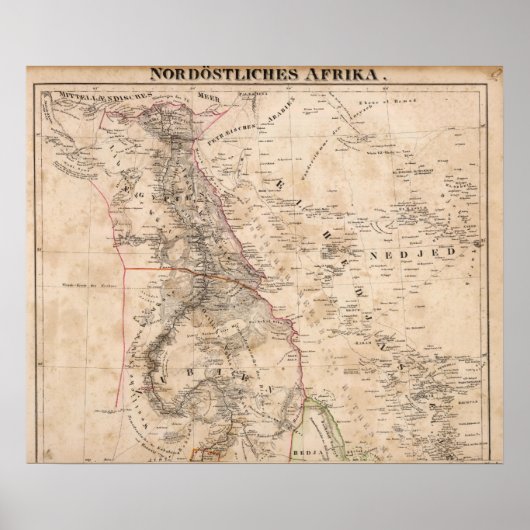 Ägypten, Sudan, Afrika 2 Poster (Vorne)