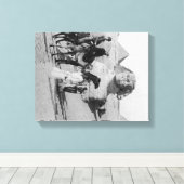 Ägypten Touristen reisen den Nil, Sphix Leinwanddruck (Insitu (Holzboden))