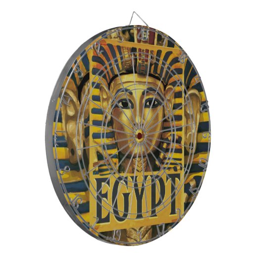 Ägypten - Tutankhamun Dartscheibe (Vorderseite Links)